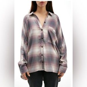 BDG pinkish flannel shirt - XS